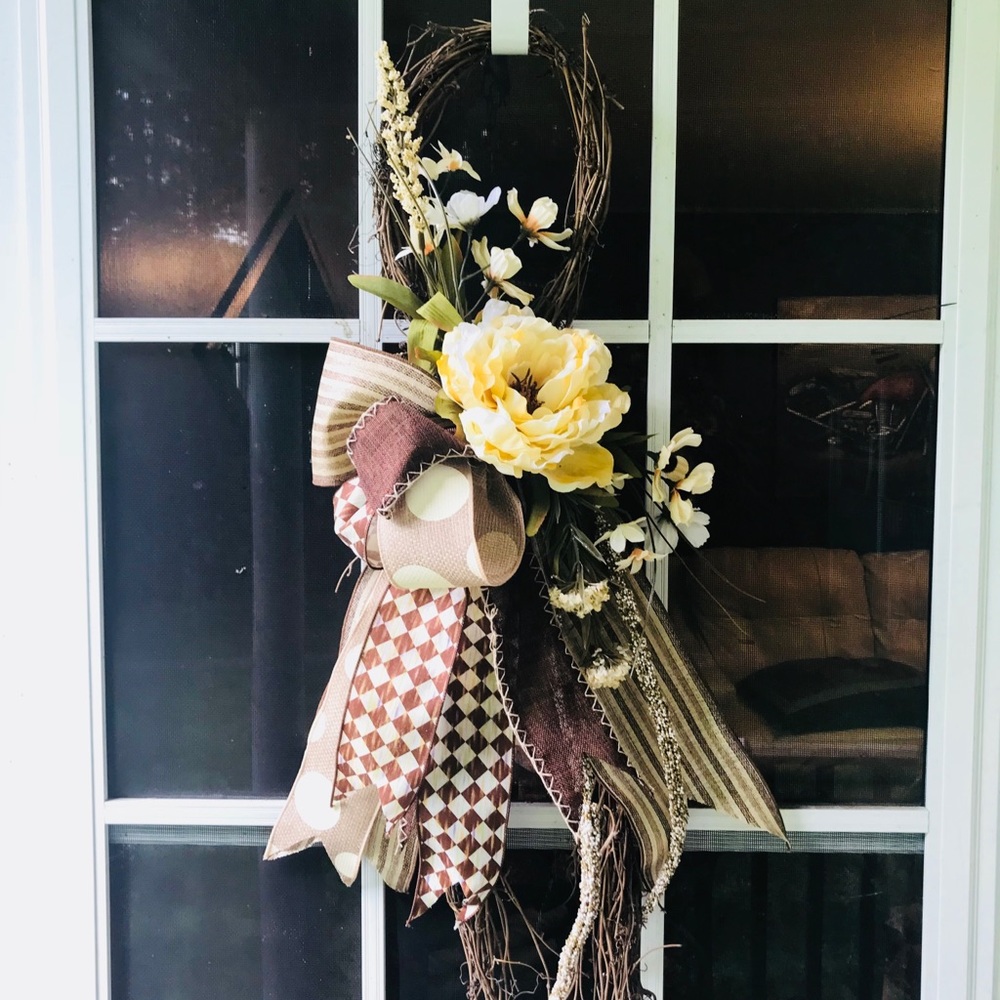 Fall Grapevine Wreath - Picture 3 of 4
